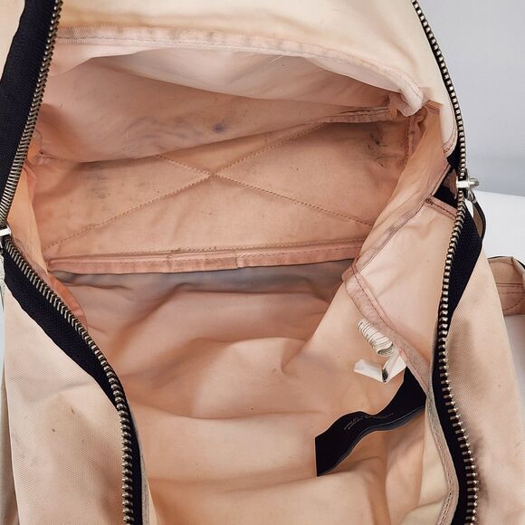 Marc by Marc Jacobs Domo Arigato Packrat Backpack Pink Nylon Leather Trim - Picture 8 of 16